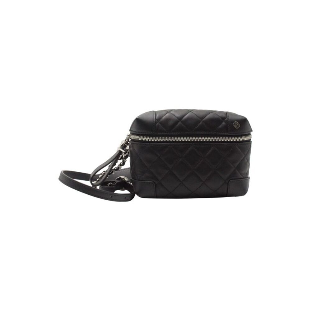 Chanel Street Allure Quilted Waist Bag in Black Leather